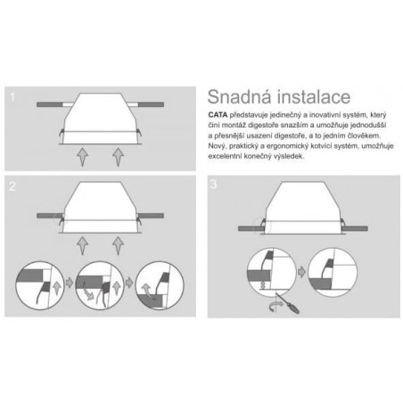 Odsavač par Cata GC DUAL 45 Černé sklo Odsavač par Cata GC DUAL 45 Černé sklo