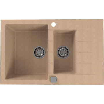 Kuchyňský dřez Alveus Cadit 70 Beige 55