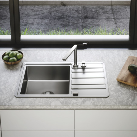 Kuchyňský dřez Alveus Rando 50 Satin, pravý