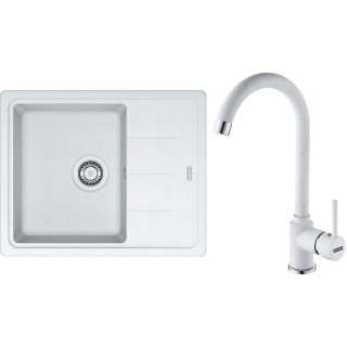 Set Franke G172 (dřez BFG 611-62 Bílá-led + baterie FP 9000.094 Bílá-led)