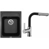 Set Sinks (dřez Classic 400 Granblack 30 + baterie Enigma S Granblack 30)