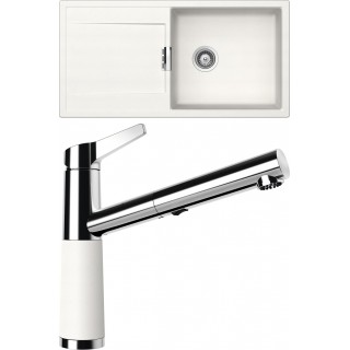 Set Schock S9-5 (dřez Mono D-100L Polaris + baterie SC-510.120 Polaris)