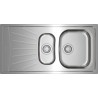 Kuchyňský dřez Teka Starbright 60 E-XN 1 1/2B 1D X Nerez
