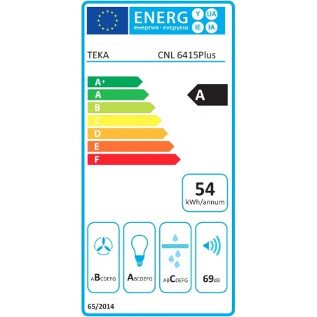 Výsuvný odsavač par Teka CNL 6415 BK Černá Výsuvný odsavač par Teka CNL 6415 BK Černá