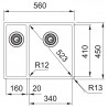 Kuchyňský dřez Franke Box BXX 260/160-34-16/7