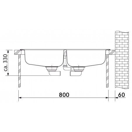Kuchyňský dřez Franke Sirius S2D 620-86 Bílá