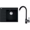 Set Franke G231 (dřez CNG 611-62 TL/7 Onyx + baterie FP 9000.071 Onyx)