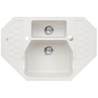 Kuchyňský dřez Alveus Sensual 60 White 11