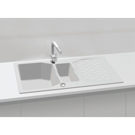 Kuchyňský dřez Alveus Sensual 70 White 11