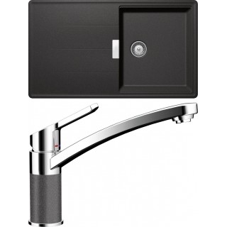 Set Schock S13-3 (dřez Tia D-100 Stone + baterie SC-90 Stone)