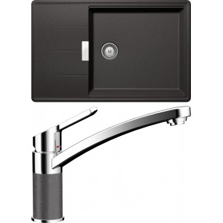 Set Schock S14-3 (dřez Tia D-100LS Stone + baterie SC-90 Stone)