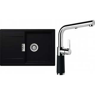 Set Schock S7-7 (dřez Mono D-100 Puro + baterie SC-540.120 Puro)