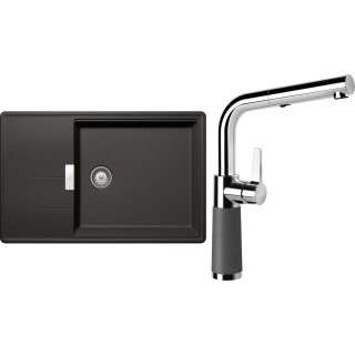 Set Schock S14-7 (dřez Tia D-100LS Stone + baterie SC-540.120 Stone)