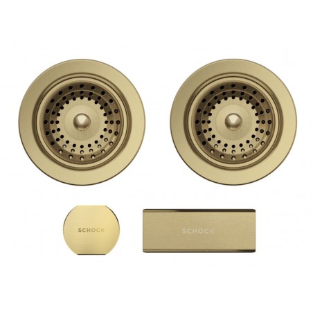 Části dřezu v provedení White Gold, Schock 629373WGO Části dřezu v provedení White Gold, Schock 629373WGO