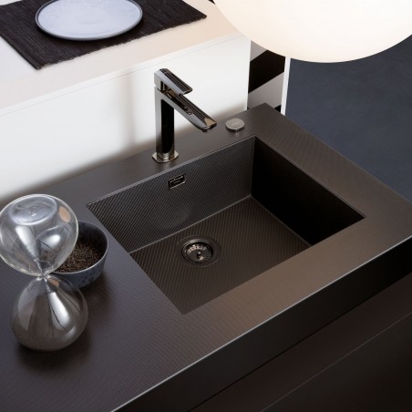Části dřezu v provedení Gunmetal, Schock 629385GUM Části dřezu v provedení Gunmetal, Schock 629385GUM