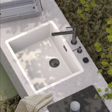 Části dřezu v provedení Gunmetal, Schock 629385GUM Části dřezu v provedení Gunmetal, Schock 629385GUM