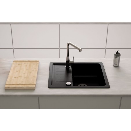 Části dřezu v provedení Gunmetal, Schock 629385GUM Části dřezu v provedení Gunmetal, Schock 629385GUM