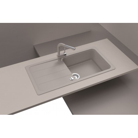 Kuchyňský dřez Schock Formhaus D-100L Croma, horní montáž