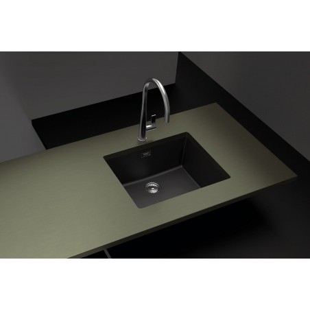 Kuchyňský dřez Schock Greenwich N-100L Bronze, horní montáž