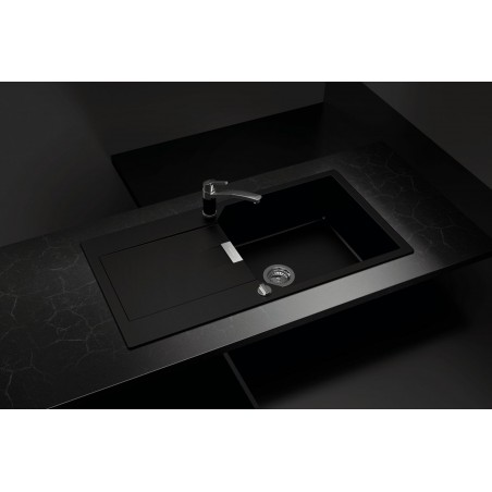 Kuchyňský dřez Schock Manhattan D-100L Croma, horní montáž