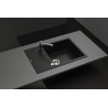 Kuchyňský dřez Schock Manhattan D-100LS Onyx, spodní montáž
