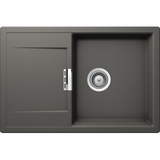 Kuchyňský dřez Schock Mono D-100 Silverstone, montáž do roviny