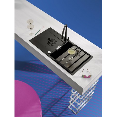 Kuchyňský dřez Schock Mono D-100L Polaris, spodní montáž