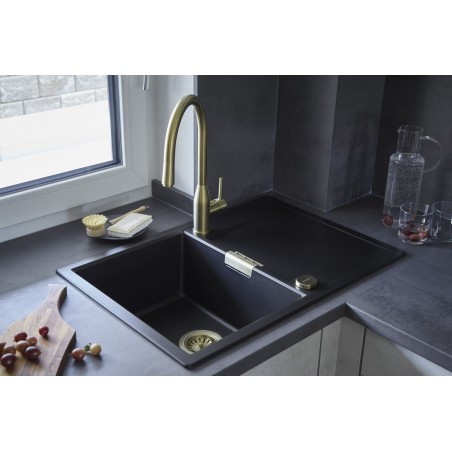 Kuchyňský dřez Schock Mono D-100S Silverstone, spodní montáž