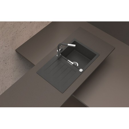 Kuchyňský dřez Schock Signus D-100 Bronze, montáž do roviny