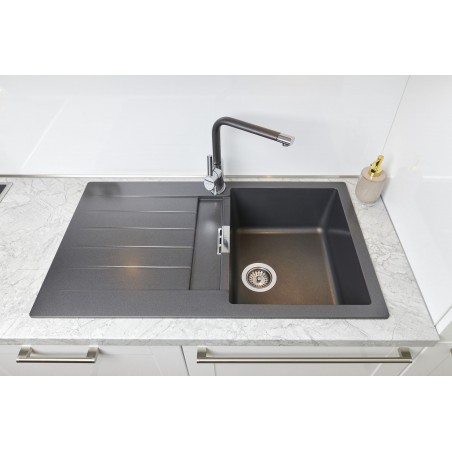 Kuchyňský dřez Schock Signus D-100 Stone, montáž do roviny