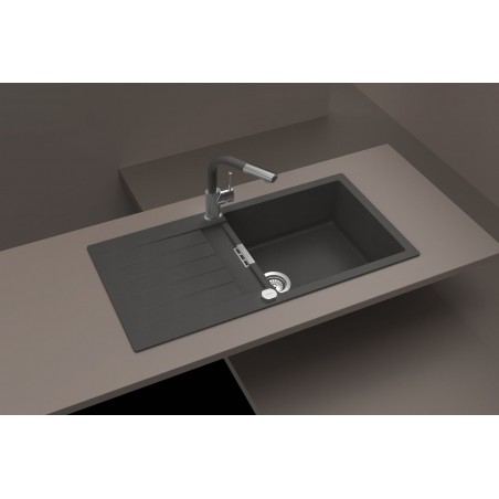 Kuchyňský dřez Schock Signus D-100L Magma, spodní montáž