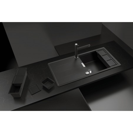 Kuchyňský dřez Schock Tia D-100L Magnolia, horní montáž