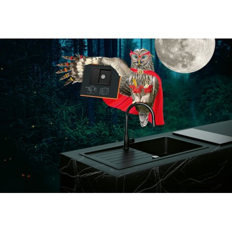 Kuchyňský dřez Schock Toledo D-100 Bronze, spodní montáž