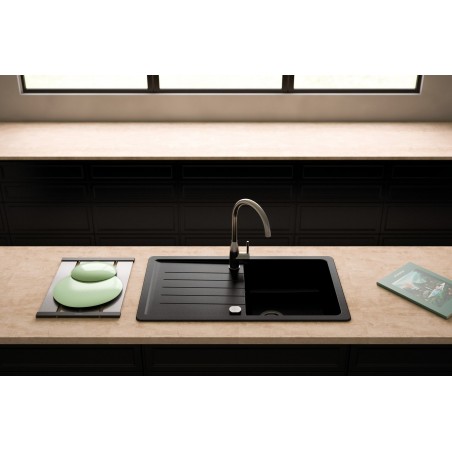 Kuchyňský dřez Schock Toledo D-100 Magma, horní montáž