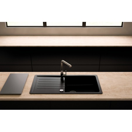 Kuchyňský dřez Schock Toledo D-100L Bronze, horní montáž