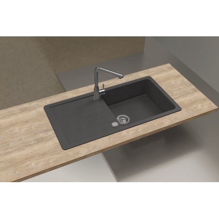 Kuchyňský dřez Schock Toledo D-100L Stone, spodní montáž