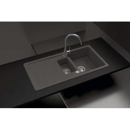 Kuchyňský dřez Schock Toledo D-150 Bronze, spodní montáž