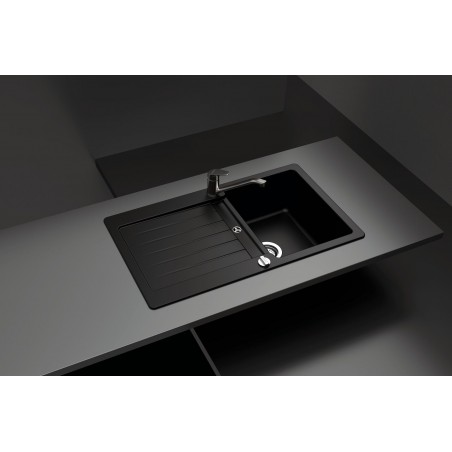 Kuchyňský dřez Schock Typos D-100 Onyx, spodní montáž