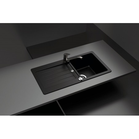 Kuchyňský dřez Schock Typos D-100S Asphalt, spodní montáž