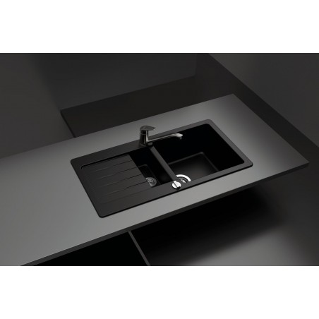 Kuchyňský dřez Schock Typos D-150S Asphalt, spodní montáž