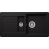 Kuchyňský dřez Schock Typos D-150S Nero, horní montáž