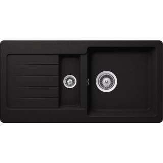 Kuchyňský dřez Schock Typos D-150S Nero, spodní montáž