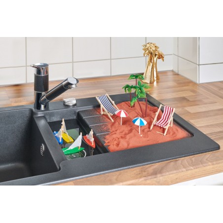 Kuchyňský dřez Schock Typos D-150S Onyx, spodní montáž