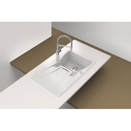 Kuchyňský dřez Schock Waterfall D-100 Stone, spodní montáž