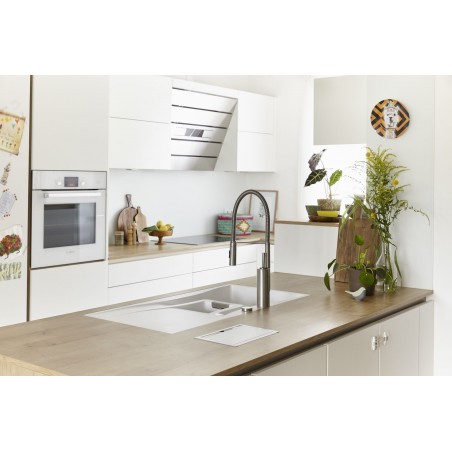 Kuchyňský dřez Schock Waterfall D-150 Bronze, horní montáž