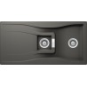 Kuchyňský dřez Schock Waterfall D-150 Silverstone, spodní montáž