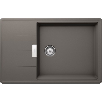 Kuchyňský dřez Schock Tia D-100LS Silverstone, horní montáž