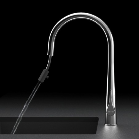 Kuchyňská baterie Schock Gota.120 Černá