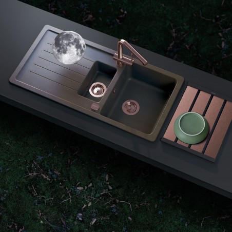 Kuchyňská baterie Schock Laios White Gold