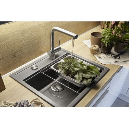 Kuchyňská baterie Schock Laios.120 White Gold